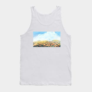 Among the Yellow Flowers Tank Top